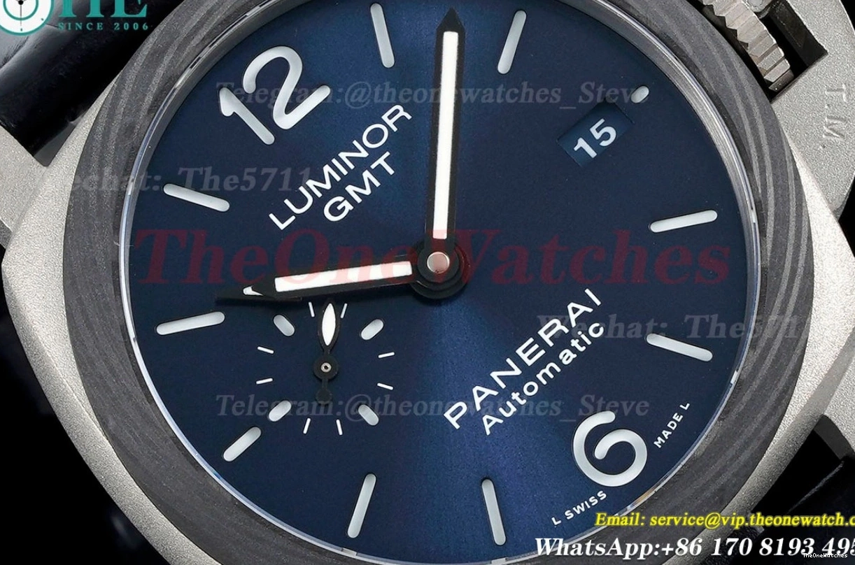 42mm PAM1279 Luminor Blue VSF P9011 LE TI Dial GMT 0118